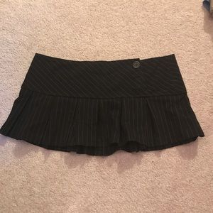 Sexy Charlotte Russe pinstripe mini skirt